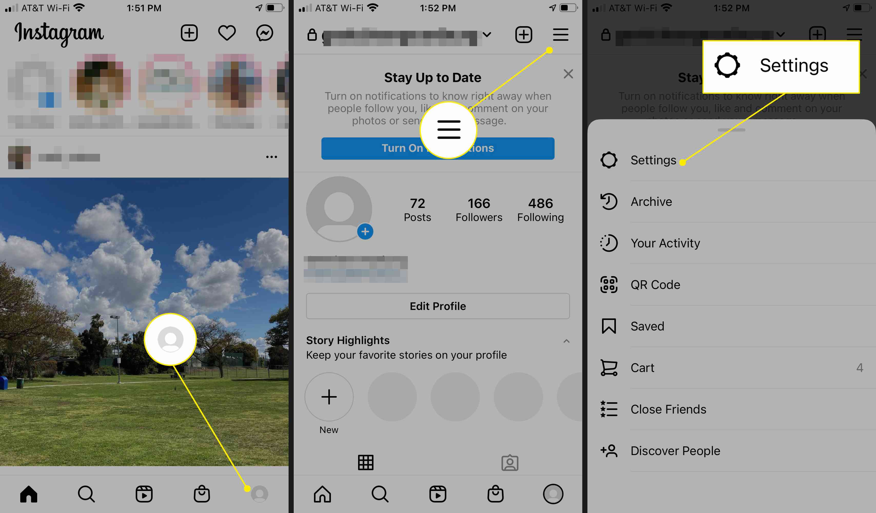 how to make your Instagram account private